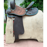 Cssb11 Hornless Rose Tooled Barrel Saddle Western Saddles