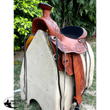 Cssw01 Wade Style Saddle Chestnut 17 Inch Western