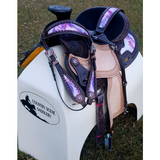 CSSW02 Inlay Wade Style Saddle - Country Scene Saddlery and Pet Supplies
