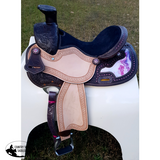 CSSW02 Inlay Wade Style Saddle - Country Scene Saddlery and Pet Supplies
