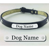 New! Custom Engraved Leather Dog Collar. Posted.