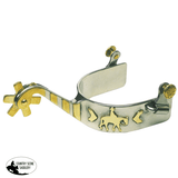 Cutter Spurs w/Navajo or Pleasure Horse Trim - Country Scene Saddlery and Pet Supplies