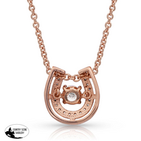 New! Dancing With Luck Rose Gold Horseshoe Necklace Posted.*