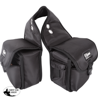 New! Deluxe Rear Saddle Bag Black