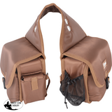 New! Deluxe Rear Saddle Bag Tan/brown