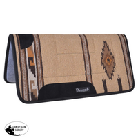 Diamond R Woven Top Felt Pad - Country Scene Saddlery and Pet Supplies