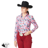 Dorothy Show Blouse, Garnet - Country Scene Saddlery and Pet Supplies