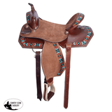 Double S Beaded Barrel Saddle - Country Scene Saddlery and Pet Supplies