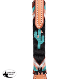 Double S Beaded Cactus One Ear Headstall - Country Scene Saddlery and Pet Supplies