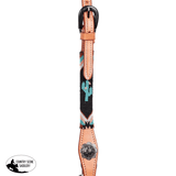 Double S Beaded Cactus One Ear Headstall - Country Scene Saddlery and Pet Supplies