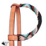 Double S Beaded Cactus One Ear Headstall - Country Scene Saddlery and Pet Supplies