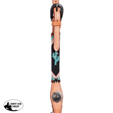 Double S Beaded Cactus One Ear Headstall - Country Scene Saddlery and Pet Supplies