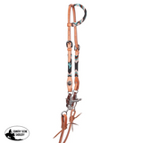 Double S Beaded Cactus One Ear Headstall - Country Scene Saddlery and Pet Supplies