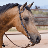 Double S Beaded One Ear Headstall - Country Scene Saddlery and Pet Supplies