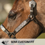 Double S Caroline Show Halter Without Lead - Country Scene Saddlery and Pet Supplies