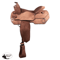 New! Double S Jackson Roughout Work Saddle Posted.*