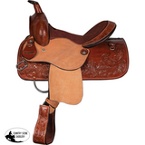 Double S Lil' Buckaroo Youth Saddle. - Country Scene Saddlery and Pet Supplies