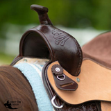 Double S Lil' Buckaroo Youth Saddle. - Country Scene Saddlery and Pet Supplies