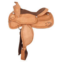 Double S Limited Edition Running W Roughout Work Saddle Western