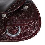 New! Double S Open Range Saddle Posted.*