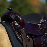 New! Double S Open Range Saddle Posted.*