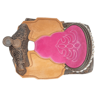 Double S Reno Ii Pink Barrel Saddle