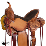 Double T Abilene Barrel Style Saddle - 15 Inch - Barrel