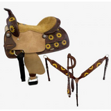 Double T barrel Sunflower Saddle 15 and 16" - Country Scene Saddlery and Pet Supplies