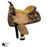 Double T barrel Sunflower Saddle 15 and 16" - Country Scene Saddlery and Pet Supplies