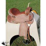 Double T Brown Filigree Top Grain Leather - Country Scene Saddlery and Pet Supplies