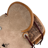 Double T Rustler's Rose Roper Style Saddle - 13 Inch - Country Scene Saddlery and Pet Supplies