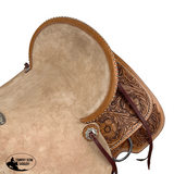 Double T Rustler's Rose Roper Style Saddle - 16 Inch - Country Scene Saddlery and Pet Supplies