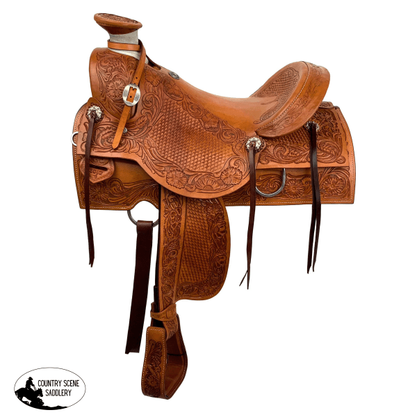 Double T Sundance Wade Style Saddle - 16 Inch Saddle