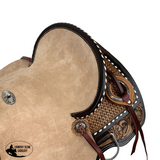 Double T Wildflower Wrangler Roper Style Saddle - 13 Inch - Country Scene Saddlery and Pet Supplies