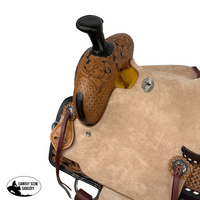 Double T Wildflower Wrangler Roper Style Saddle - 13 Inch Saddle