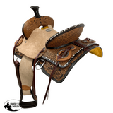 Double T Wildflower Wrangler Roper Style Saddle - 13 Inch - Country Scene Saddlery and Pet Supplies