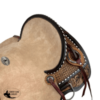 Double T Wildflower Wrangler Roper Style Saddle - 13 Inch Saddle