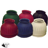 Double Velcro Rubber Bell Boots - Country Scene Saddlery and Pet Supplies