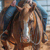 Doubled and StitchedHeavy Latigo Split Rein 5/8″ - Country Scene Saddlery and Pet Supplies
