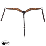 DUSTY FLORAL BREAST COLLAR - Country Scene Saddlery and Pet Supplies