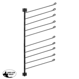 Easy-Up Ten Arm Vertical Saddle Pad Rack - Country Scene Saddlery and Pet Supplies