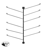 Easy-Up Ten Arm Vertical Saddle Pad Rack - Country Scene Saddlery and Pet Supplies