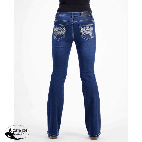 Ella Western Style Denim Ladies Jeans