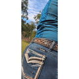 Dark Flash Arizona Belt Western Belts