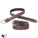 Bronco Blue Texas Belt - Country Scene Saddlery and Pet Supplies