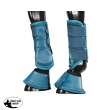 Equi-Guard Bamboo Lined Brushing Boots Pony / Teal Bell Boots