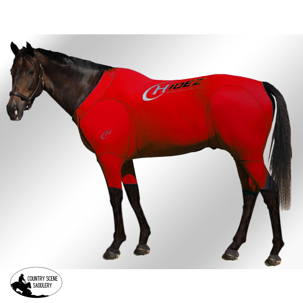 Equine Active Suit Original- Red Printed