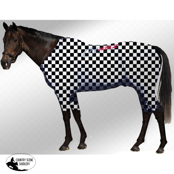 Equine Active Suit Printed Checkered