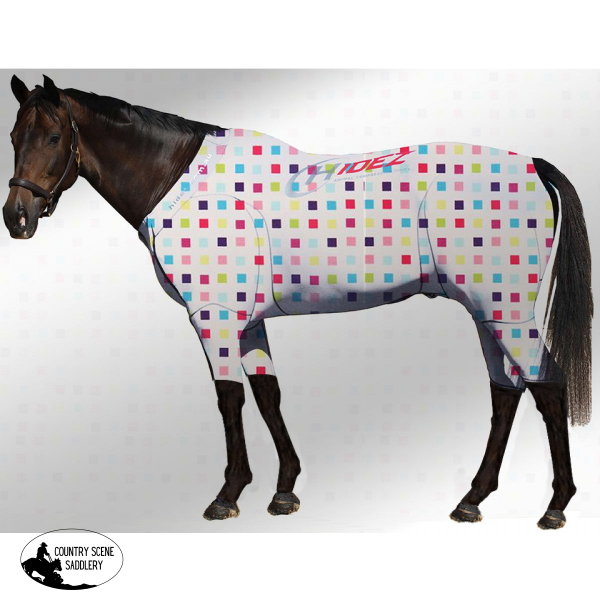 Equine Active Suit Printed Multi Check