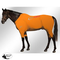 Equine Active Suit Printed Orange